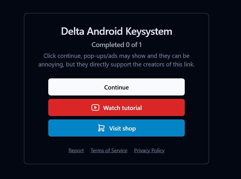 Finsh Delta Android Key System