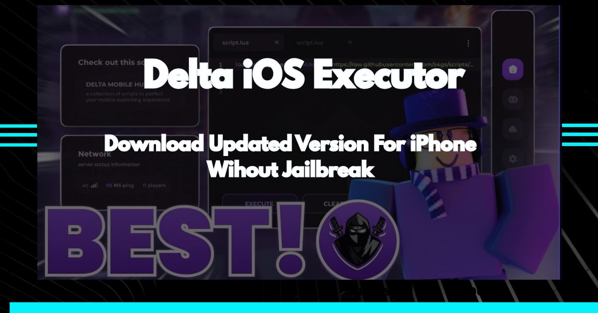 Download Delta ios Executor updated version on iPhone without jailbreak. Direct install method