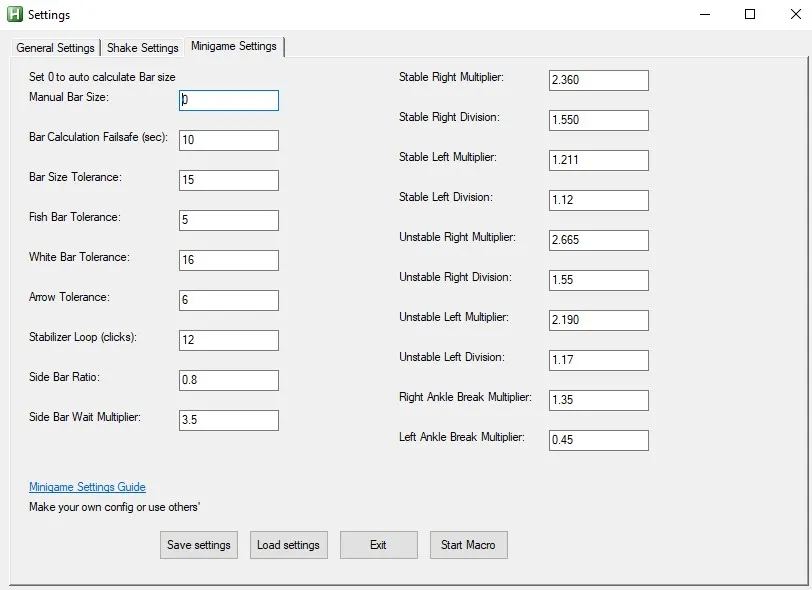 fisch macro v12 minigame setting