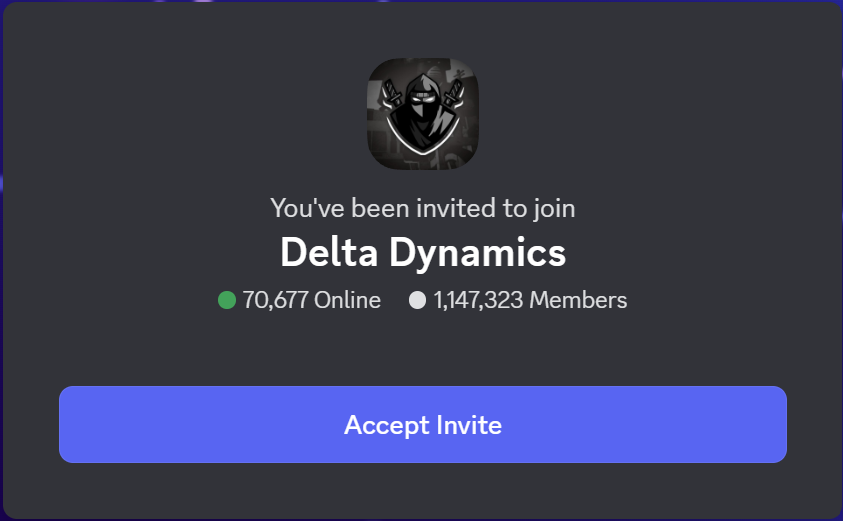 Official Delta Discord Server Latest Link