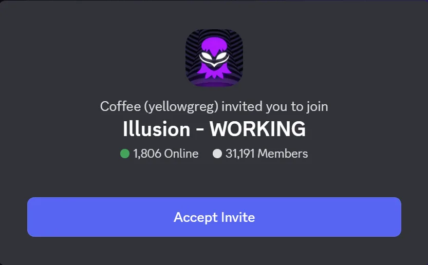 Join Illusion Executor Discord Server