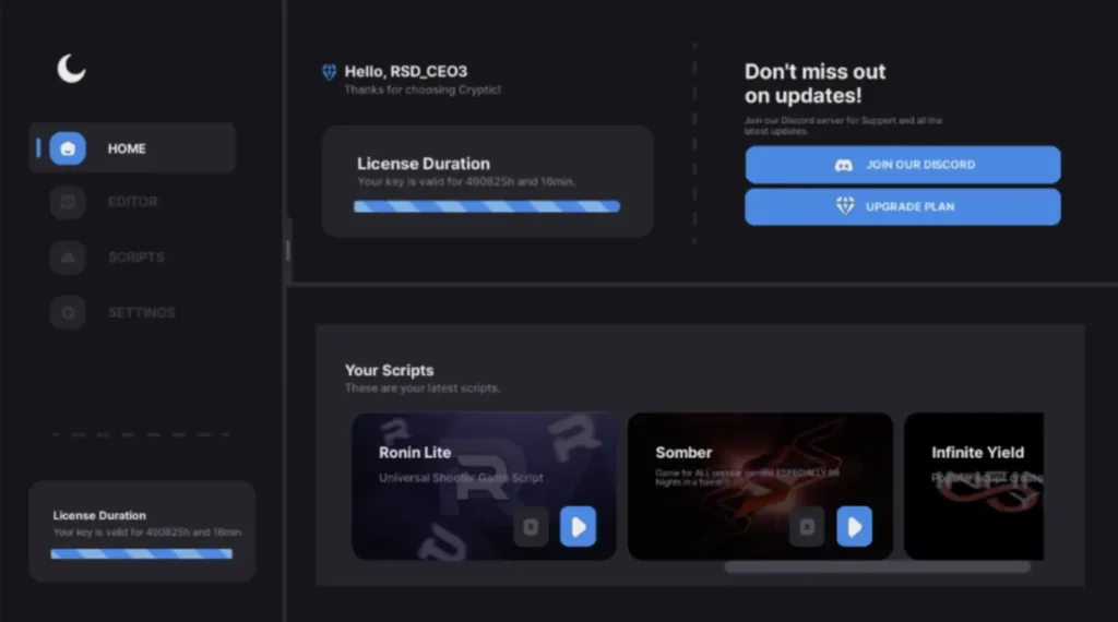 Download Cryptic Executor For Roblox Latest Version