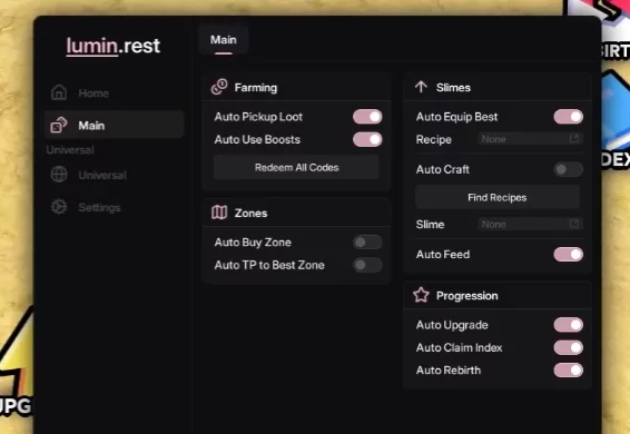 Slime RNG Script No Key - Auto Roll, Auto Farm, Equip Best